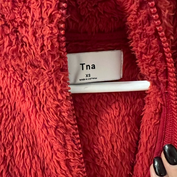 TNA Fuzzy Zip Sweater - Picture 3 of 3